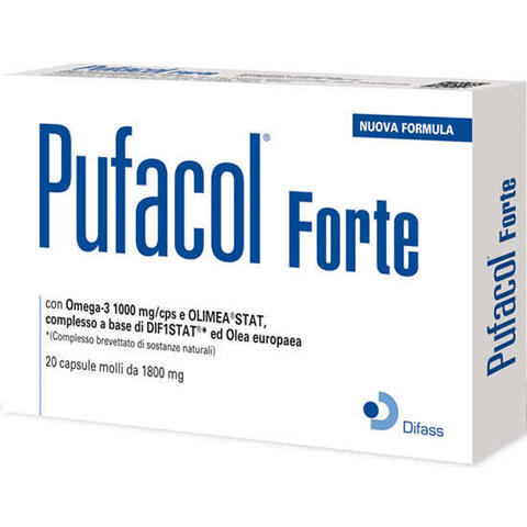Difass - Pufacol forte 20 capsule molli da 1700mg