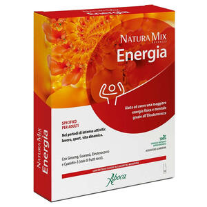 Aboca - Natura mix advanced energia 10 flaconcini da 15 g