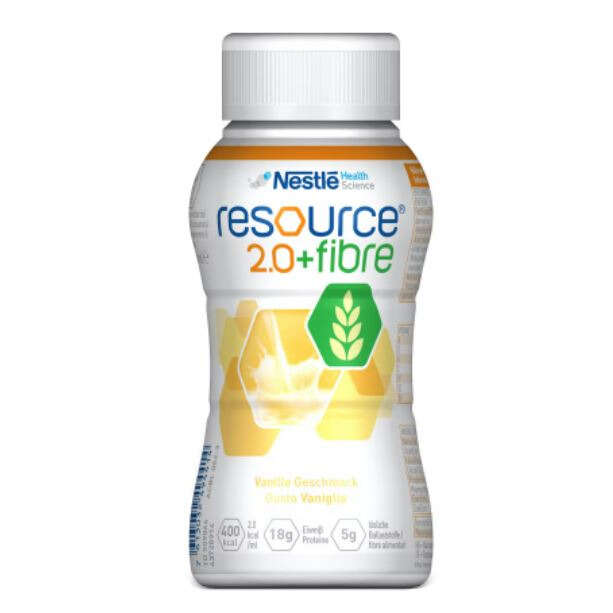 Nestle' - Resource 2,0 + fibre vaniglia 200 ml