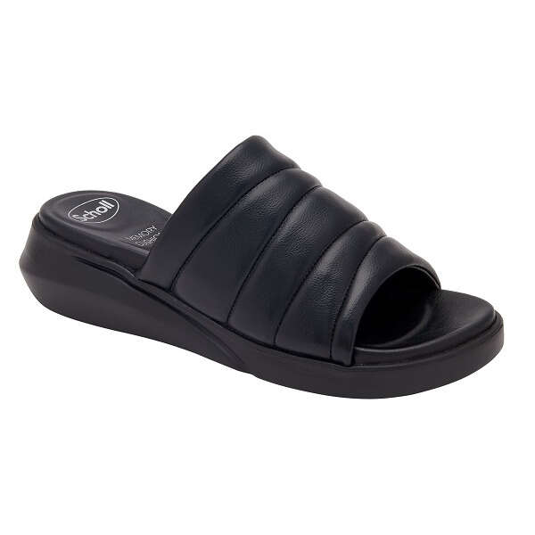 Scholl's - Calzatura cuba synthetic w black 38