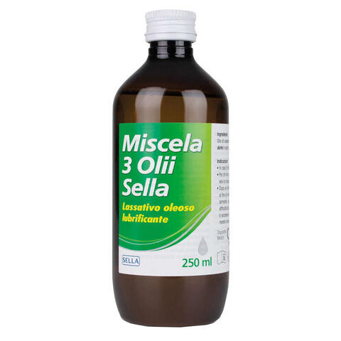 Sella - Miscela 3 olii lassativo 250 ml md