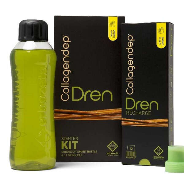 Erbozeta - Collagendep dren limone starter kit 12 pezzi + 1 bottiglia