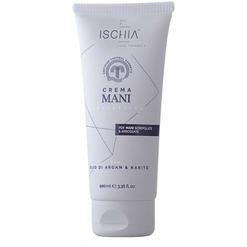 Sali di ischia crema mani - Ischia eau thermale crema mani protettiva argan 100 ml