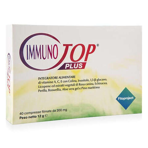 Fitoproject - Immunotop plus 40 compresse filmate da 300 mg