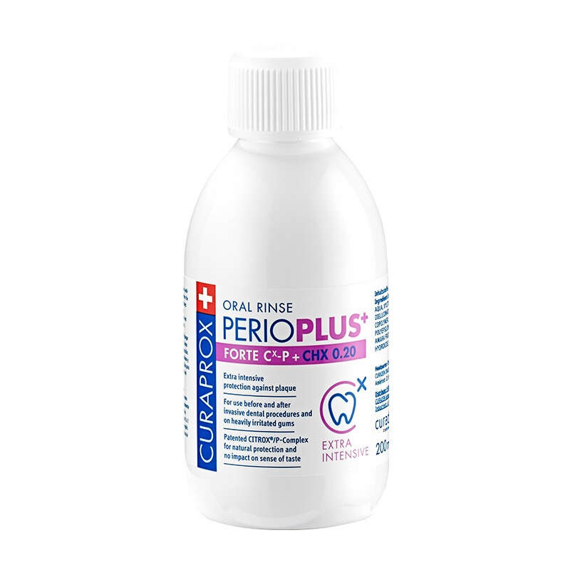 Curaprox - Perioplus+ forte chx 0,20% 200 ml
