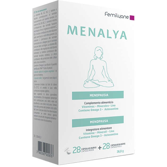 Laboratoires bailleul-biorga - Menalya 28 capsule rigide + 28 capsule molli