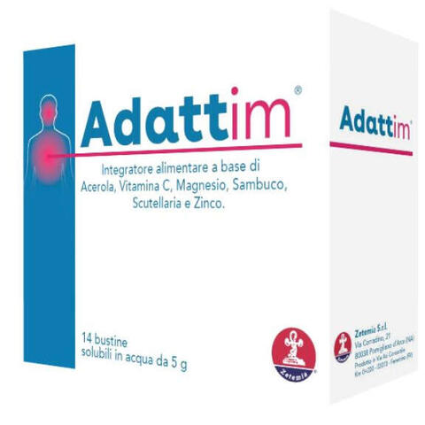 Zetemia - Adattim 14 bustine solubili da 5 g