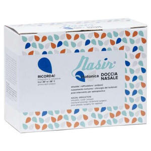 Nasir - Doccia nasale con soluzione fisiologica isotonica 10 sacche 250 ml + 1 blister