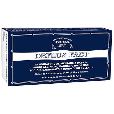 Deflux fast - 30 compresse masticabili