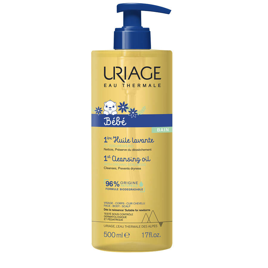 Uriage - Eau thermale bebe huile lavante olio detergente 500 ml