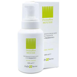 Cieffe derma - Dermaffine mousse detergente delicato e nutriente con prebiotici 200 ml