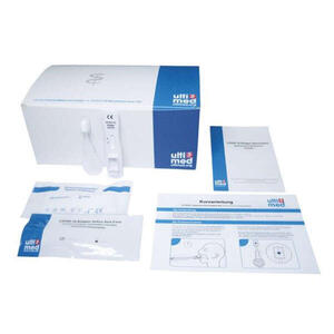 Ulti med - Test antigenico rapido covid-19 ultimed determinazione qualitativa antigeni sars-cov-2 in tamponi salivari mediante immunocromatografia 20 pezzi uso professionale