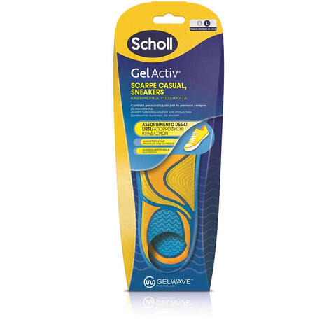 Scholl's - Scholl gelactiv scarpe casual sneakers misura large nuova serie 2025 1 paio