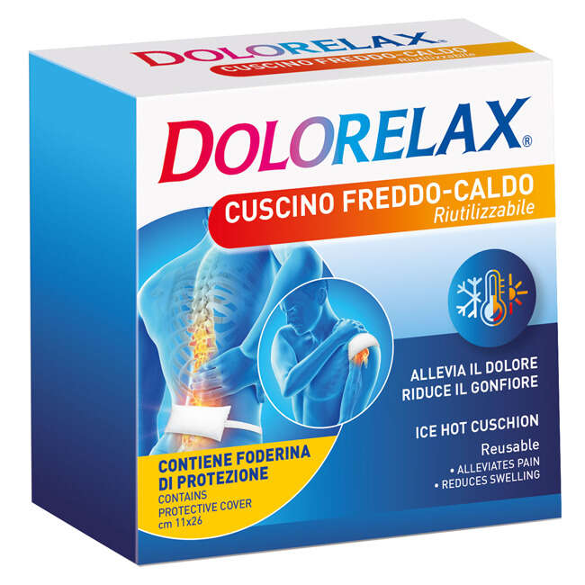 Dolorelax - Ice hot cuscino riutilizzabile 11x26 cm 2 pezzi