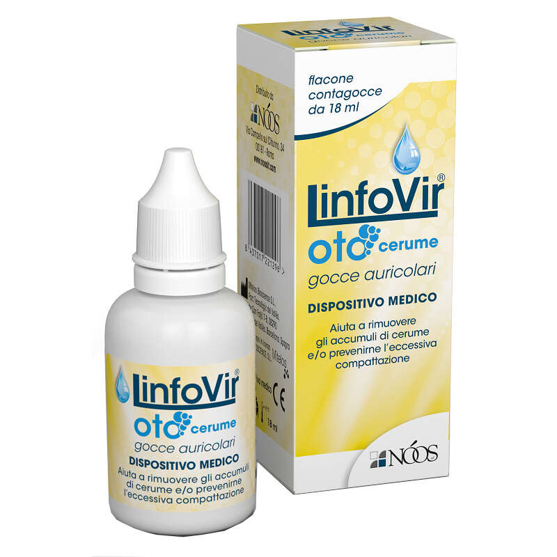 Linfovir - Oto cerume gocce auricolari 18 ml