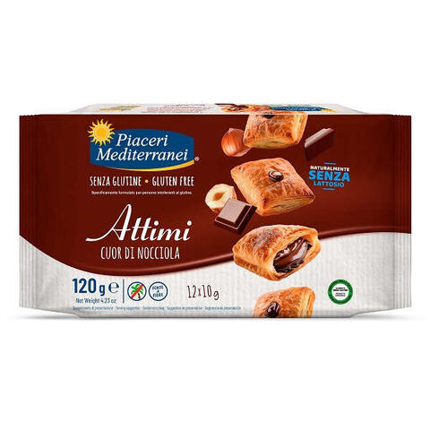 Piaceri meditteranei - Piaceri mediterranei attimi cuor di nocciola 120 g