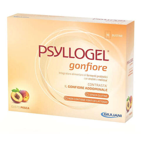 Psyllogel - Gonfiore pesca 10 bustine