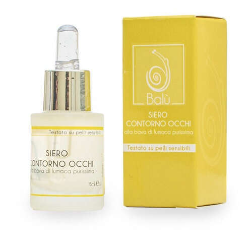 Balùsierocontorno occhi - Balu' siero contorno occhi bava di lumaca purissima 15 ml