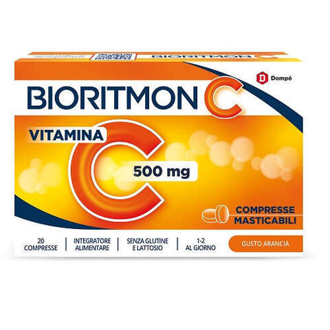 Bioritmon - C 500mg vitamina c 20 compresse masticabili
