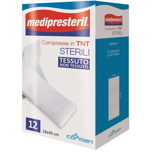 Medi presteril - Compresse sterili tnt medipresteril 18x40 cm 12 pezzi