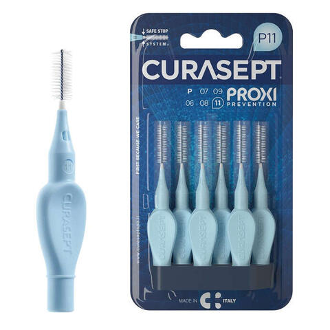 Curasept - Proxi p11 azzurro/light blue 6 pezzi