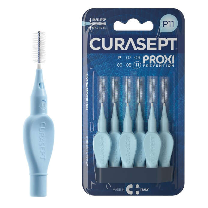 Curasept - Proxi p11 azzurro/light blue 6 pezzi