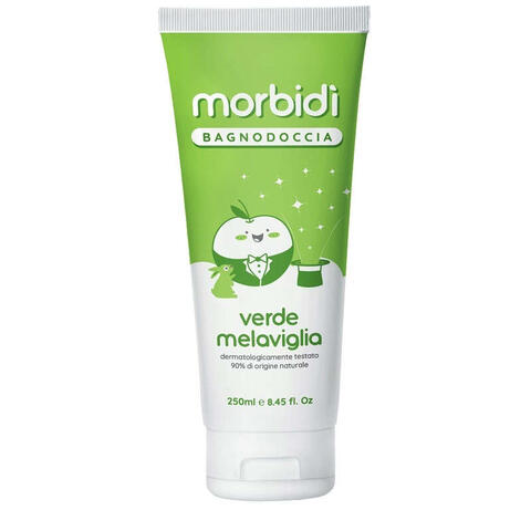 Morbidì verde melaviglia - Morbidi' bagnodoccia verde melaviglia 250 ml