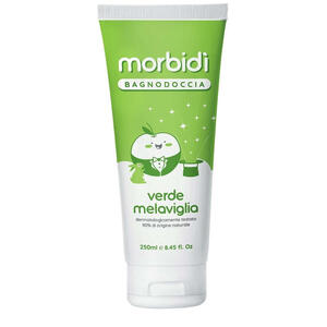 Morbidì verde melaviglia - Morbidi' bagnodoccia verde melaviglia 250 ml