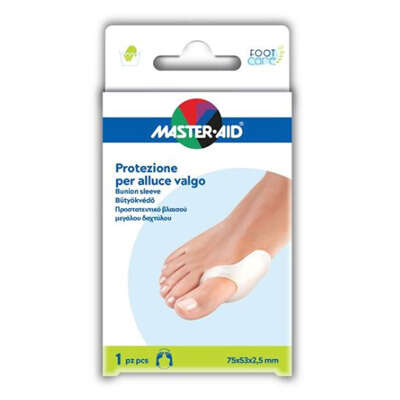 Master aid - Protezione in gel master-aid footcare per alluce valgo 1 pezzo d6