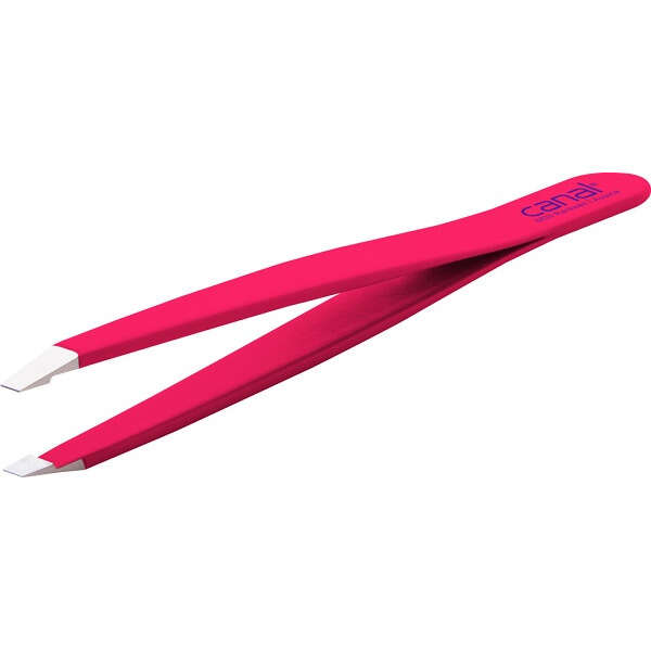 Pinzetta retta - Fucsia inox 9cm