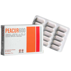 Peacur600 - Peacur 600 30 compresse 36 g