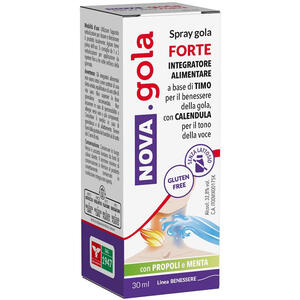 Nova argentia - Nova gola spray forte 30 ml