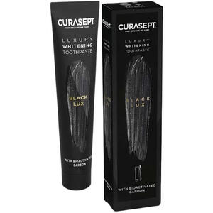 Curasept - Black luxury whitening dentifricio 75 ml
