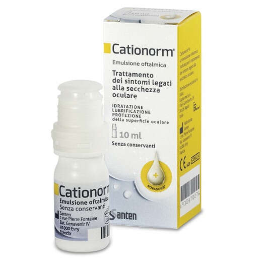 Cationorm - Gocce oculari  multidose 10 ml