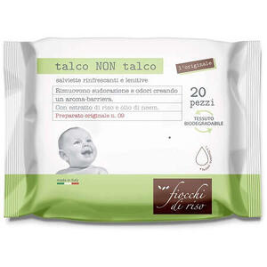 Fiocchi di riso - Salviette talco non talco