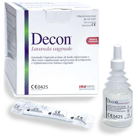 Decon lavanda vaginale - 5 flaconi da 100 ml