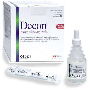 Decon lavanda vaginale - 5 flaconi da 100 ml