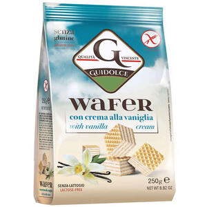 Guidolce - Wafer con crema alla vaniglia 250 g