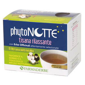 Phytonotte tisana rilassante - Phyto notte tisana rilassante 15 filtri da 18 g