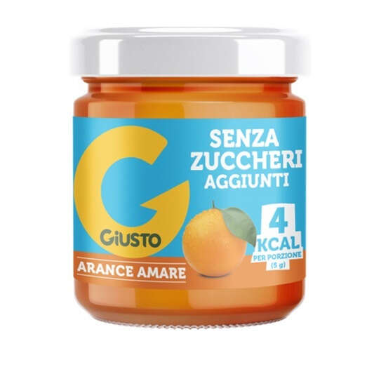 Giusto - Confettura arancia amara senza zucchero 200 g