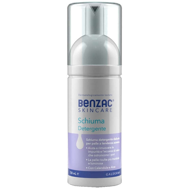Benzac - Skincare schiuma detergente 130 ml