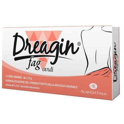 Dreagin - Fag ovuli vaginali 12 pezzi da 1,75 g