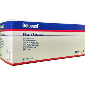 Gelocast - Benda non elastica  gel di ossido di zinco 700x10 cm 1 pezzo