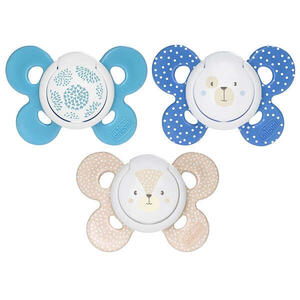 Chicco - Succhietto comfort boy in silicone 6-16 mesi 2 pezzi