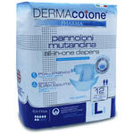 Dermacotone - Pannolone mutandina per incontinenza  l 12 pezzi