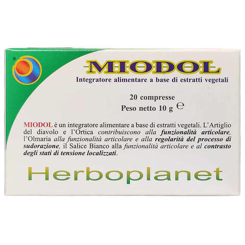 Herboplanet - Miodol 20 compresse blister 10 g