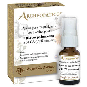 Giorgini - Archeopatico acqua pura magnetizzata con archetipo quercus peduncolata a 30 cicli armonici 10 ml