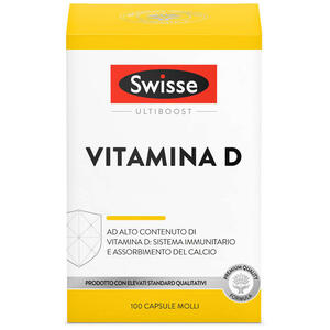 Swisse - Vitamina d 100 capsule molli