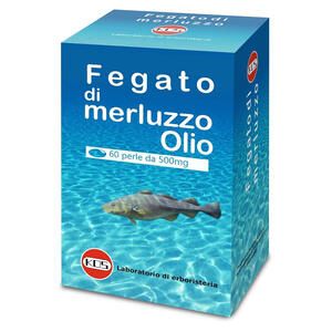 Feegato di merluzzo olio - Fegato merluzzo 60 perle 500 mg