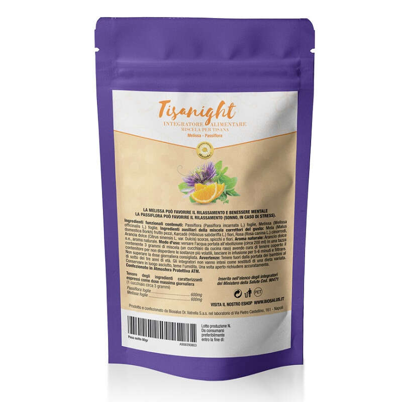 Tisanight - Miscela di erbe 80 g taglio tisana